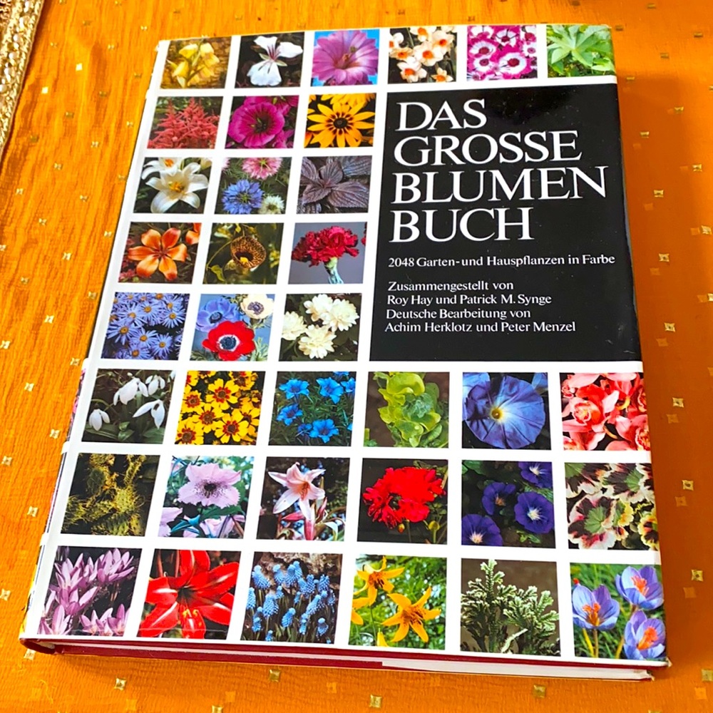 German gardening/flower book 📚